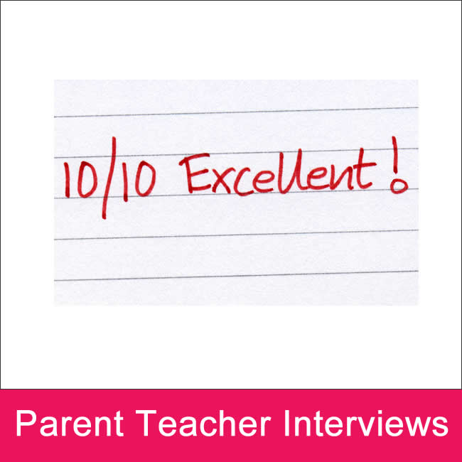 Parent Teacher Interview Booking Form