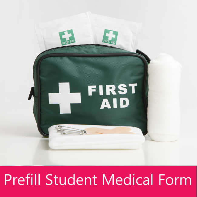 Prefill Student Medical Form